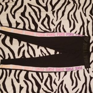 Vs pink leggings!